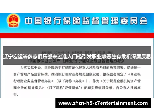 辽宁宏运等多家俱乐部未过准入门槛引发职业联赛生存危机深层反思